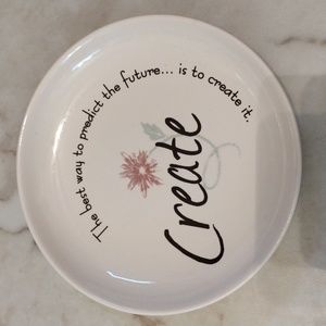 Life is a circle Trinket plate.
